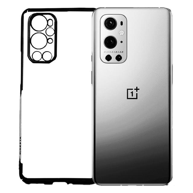 OnePlus 9 Pro Cover - Noble Black Tranparent Case (Different Level Of Protection And Style)