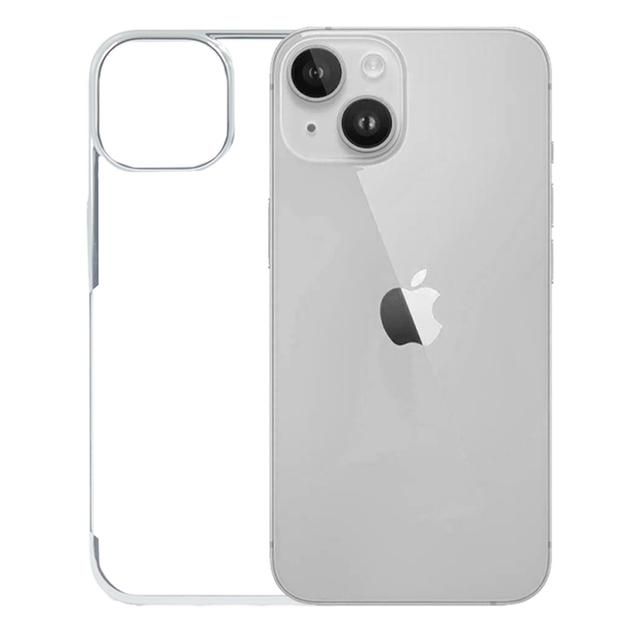 iPhone 14 Cover - Noble Silver Transparent Case (Anti Yellowing Protection)