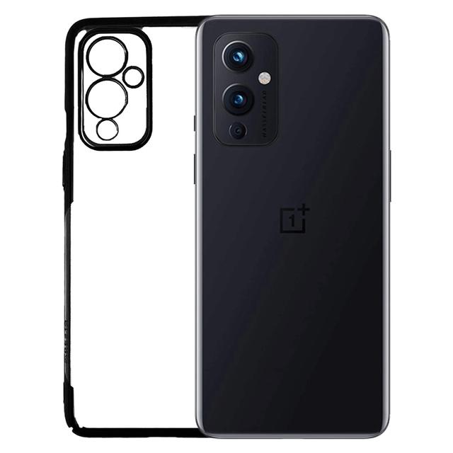 Oneplus 9 Cover - Noble Black Transparent Case (Anti Yellowing Protection)