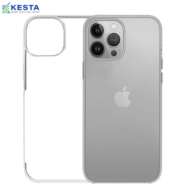 iPhone 15 Pro Cover - Noble Silver Transparent Case (Resists Yellowing)