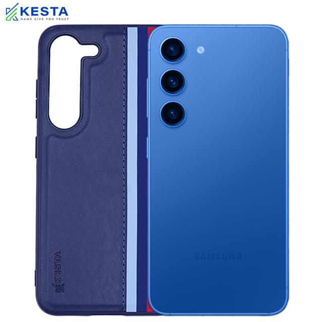 Samsung S23 Leather Cover - Samsung S23 Cases Phantom Blue
