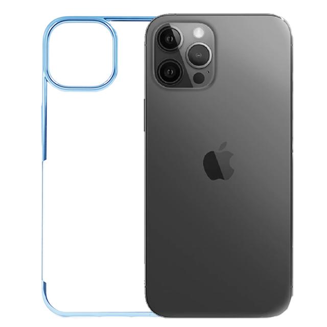 iPhone 14 Pro Cover - Noble Sierra Blue Transparent Case (Innovative Design)