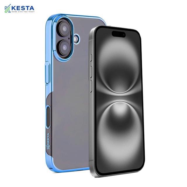 iPhone 17 Cover - New Blue Noble Transparent Case