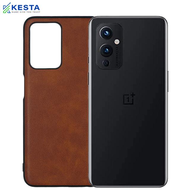Oneplus 9 Cover - Brave Brown Leather Case (Waterproof & Dustproof)