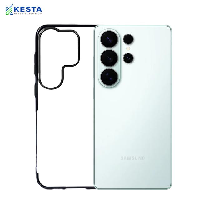 Samsung S26 Ultra Case - Transparent Black | Slim, Shockproof & Anti-Yellow