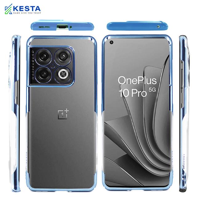 Oneplus 10 Pro Cover - Noble New Blue Transparent Case (Protect safely)