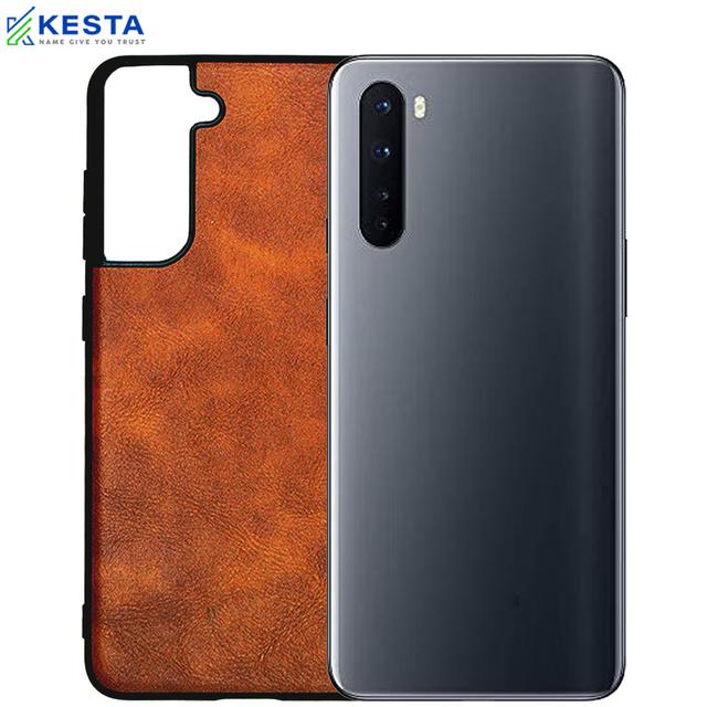 Oneplus Nord Cover - Brave Brown Leather Case (Resistant to Safeguard)