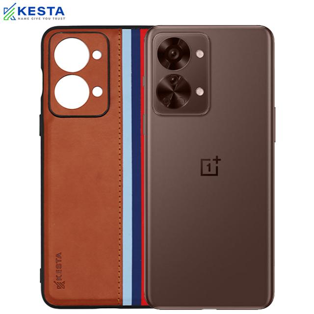 OnePlus Nord 2T Cover - Phantom Brown Leather Case (Scratch Proof)