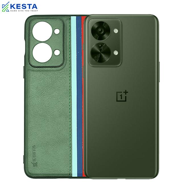 OnePlus Nord 2T Leather Cover - OnePlus Nord 2T Cases Phantom Green Colour