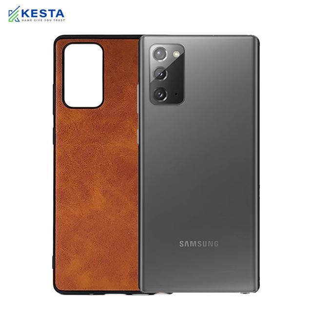 Samsung Note 20 Cover - Brave Brown Leather Case (Waterproof & Dustproof)