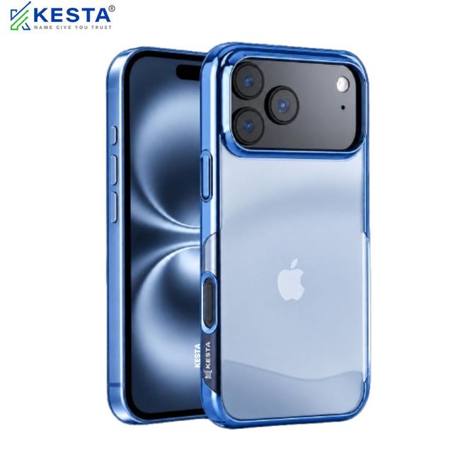 iPhone 18 Pro Cover – Transparent Seria Blue | Original Look. Enhanced Protection.