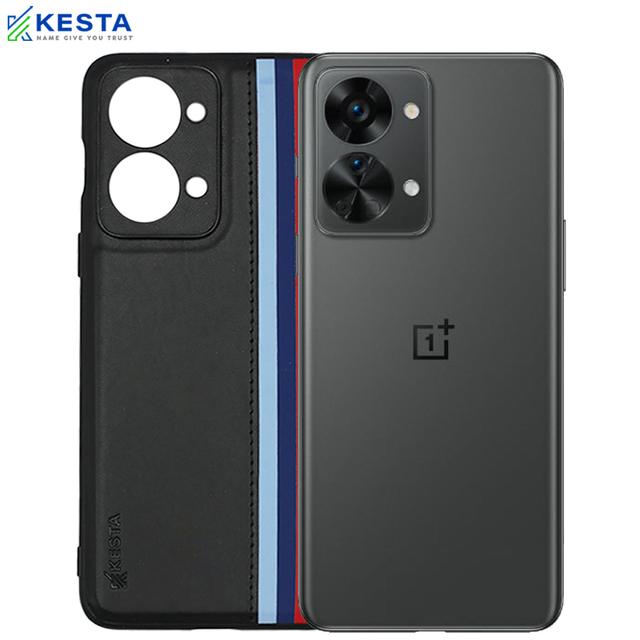 OnePlus Nord 2T Cover - Phantom Black Leather Case (Scratch Proof)