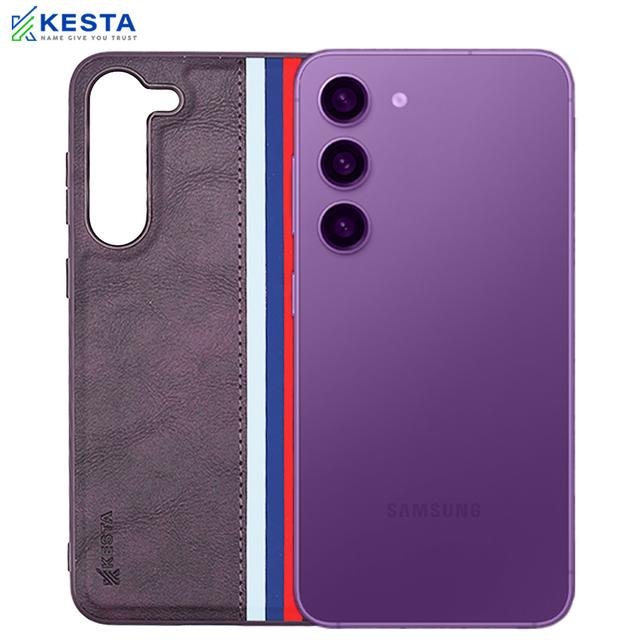 Samsung S23 Plus Leather Cover - Samsung S23 Plus Cases Phantom Purple